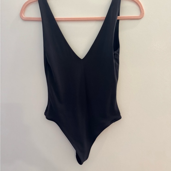 Kids Black One Piece Swimsuit - Picture 1 of 3